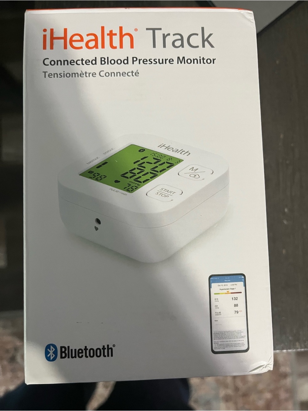 IHealth track Connected Blood Pressure Monitor - White